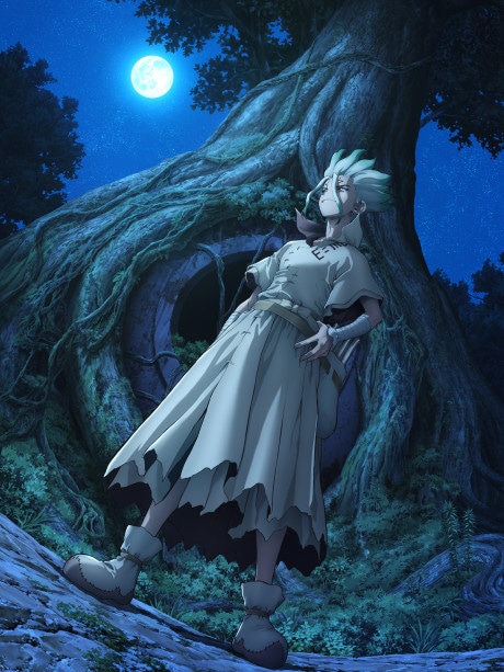 Dr. STONE New World cover art