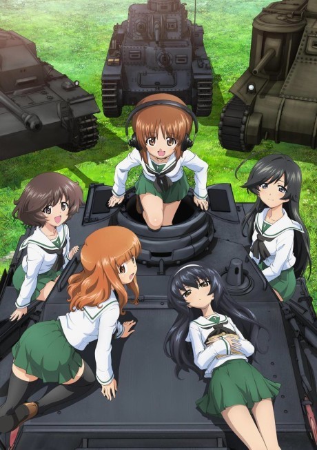 Girls und Panzer cover art