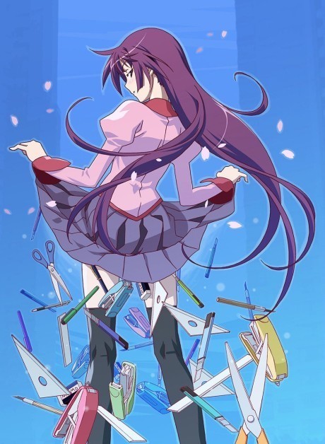Bakemonogatari cover art