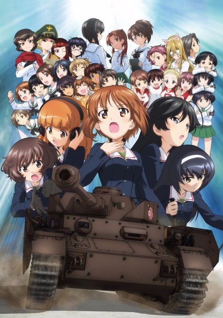 Girls und Panzer der Film cover art